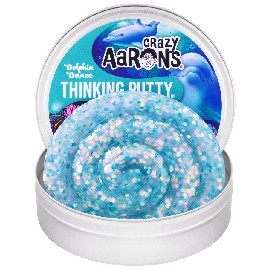 Dolphin Dance - 3.5" Thinking Putty Tin G1