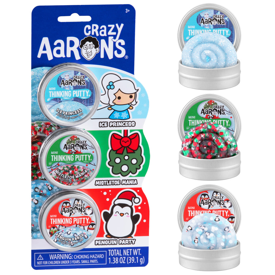 Christmas 2" Fidget Three Pack P0